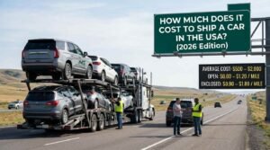 NG Auto Haulers cost guide showing average car shipping prices