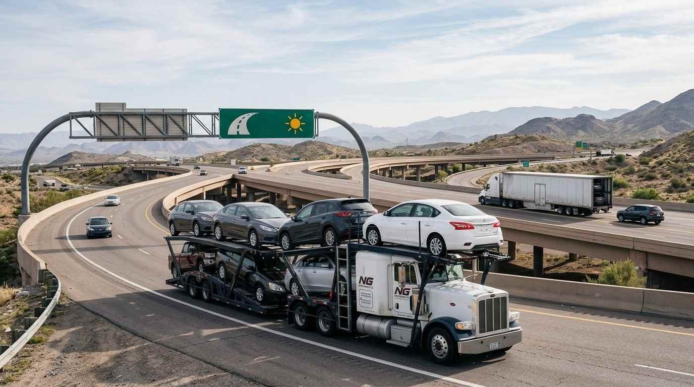 How long does it take to ship a car across the USA by auto transport carrier